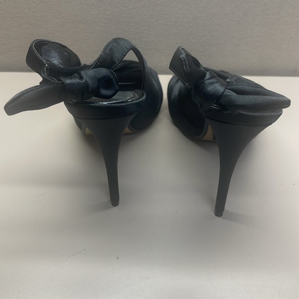 NWOT Max Studio 4.5" Heel Leather Shoes - Picture 4 of 8